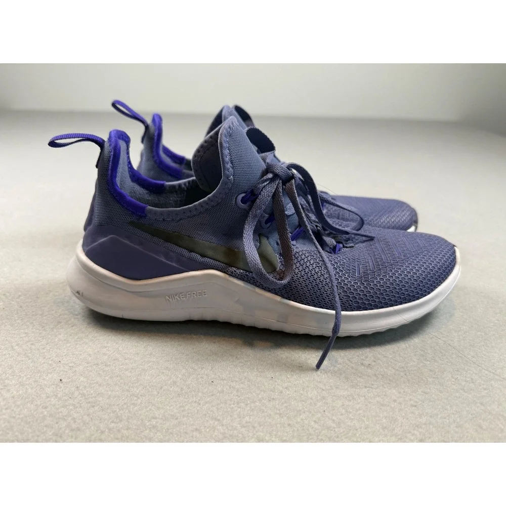 Nike Free TR  Womens Training Shoes Purple Blue Mesh Sneakers Gym AH5906-402